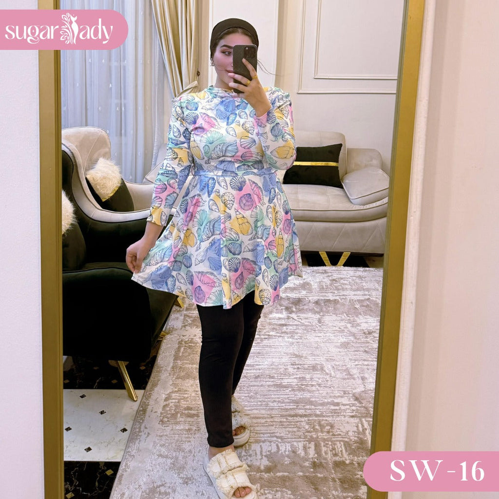 SW - 16 بوركينى ٣ قطع